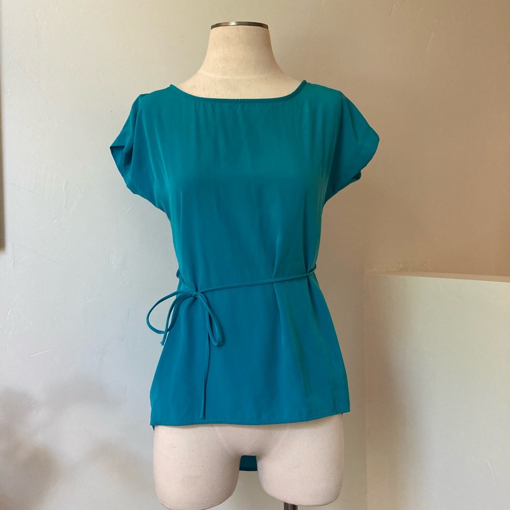 ❤️ High-low Teal Blouse